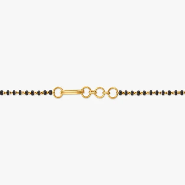 Exquisite Floral Diamond Mangalsutra - Image 4