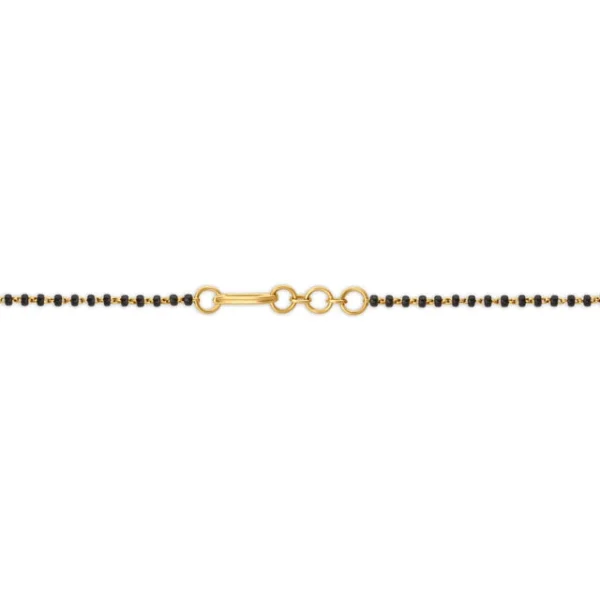 Infinity Floral Diamond Mangalsutra - Image 4