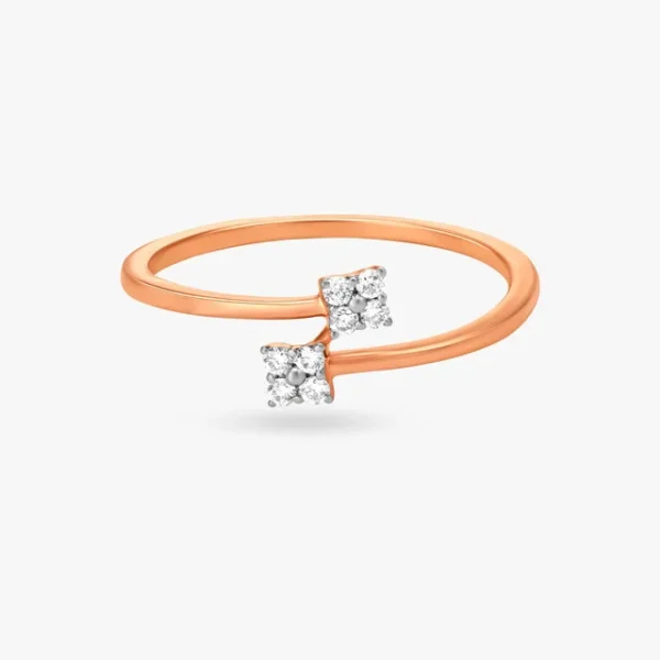Dainty Charm Diamond Ring - Image 2