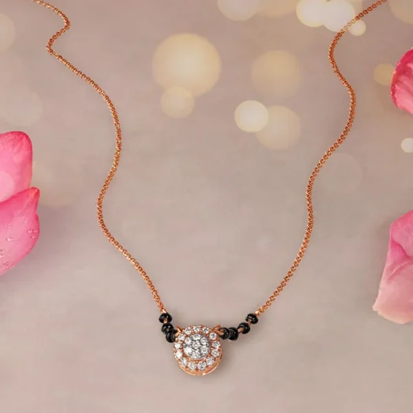 Dazzling Diamond Mangalsutra - Image 3