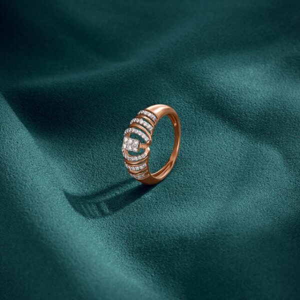 Celestial Gleam Diamond Finger Ring - Image 2
