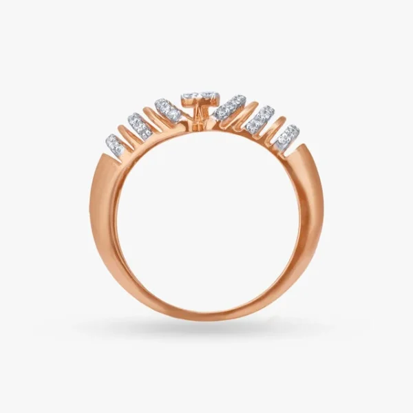 Celestial Gleam Diamond Finger Ring - Image 3