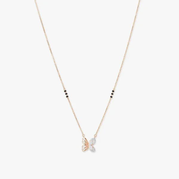 Whimsical Charm Diamond Manglsutra - Image 2