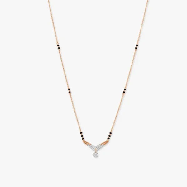 Chic Glamour Diamond Manglsutra - Image 2