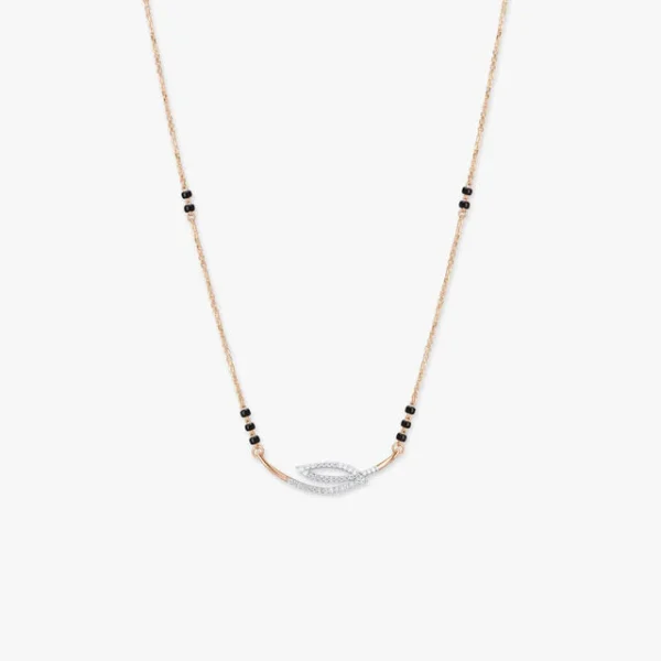 Graceful Minimalism Diamond Manglsutra