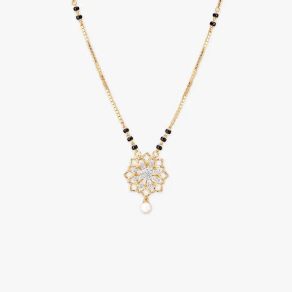 Regal Bloom Diamond Mangalsutra